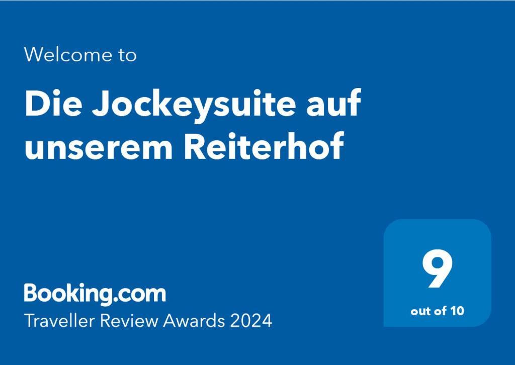 "Die Jockeysuite" Auf Unserem Reiterhof Birkenbeul Exterior foto